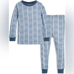 🆕 Burts Bees organic cotton Striped Kids Pajama Set 24M